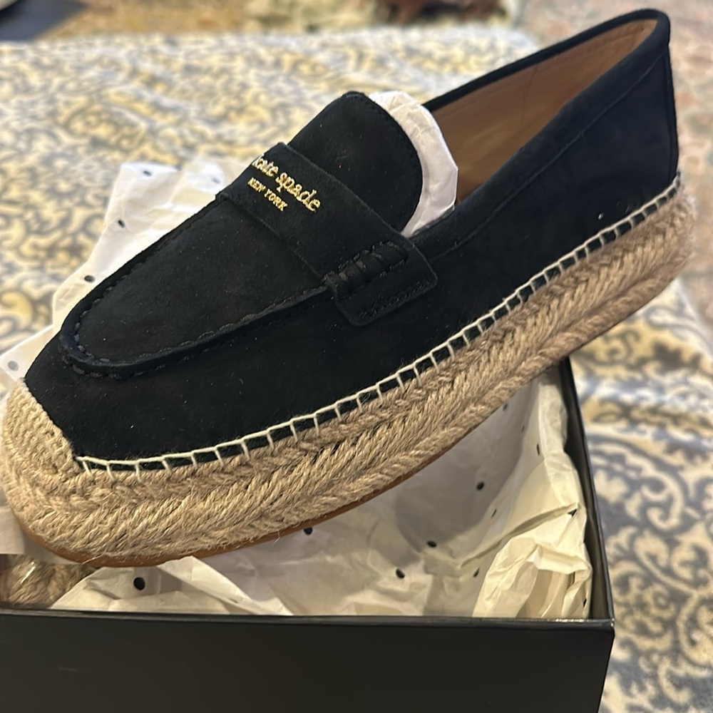 Kate Spade Eastwell shoe BRAND NEW!!  Size 8 black suede